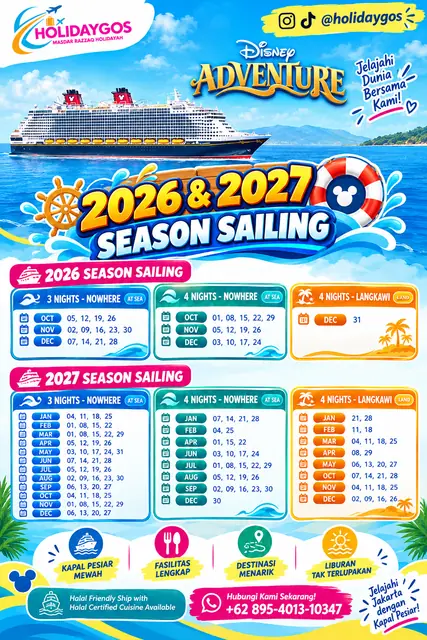Inspirasi perjalanan Holidaygos Cruise