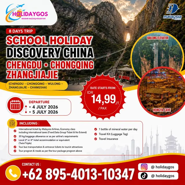 Inspirasi perjalanan School Holiday